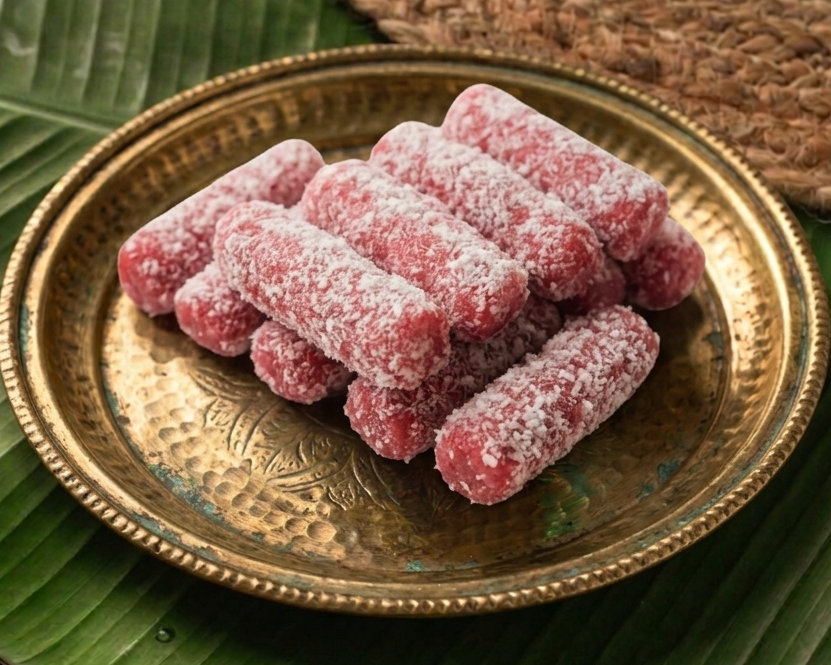 Gulab Milk Roll