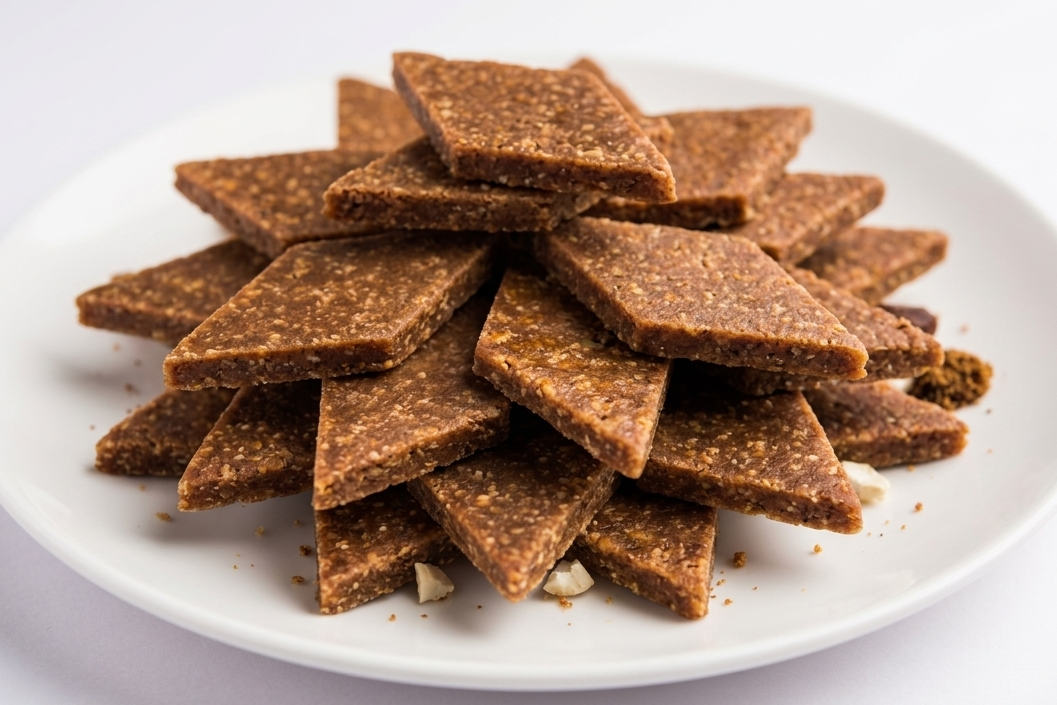 Palm Jaggery Kaju Katli