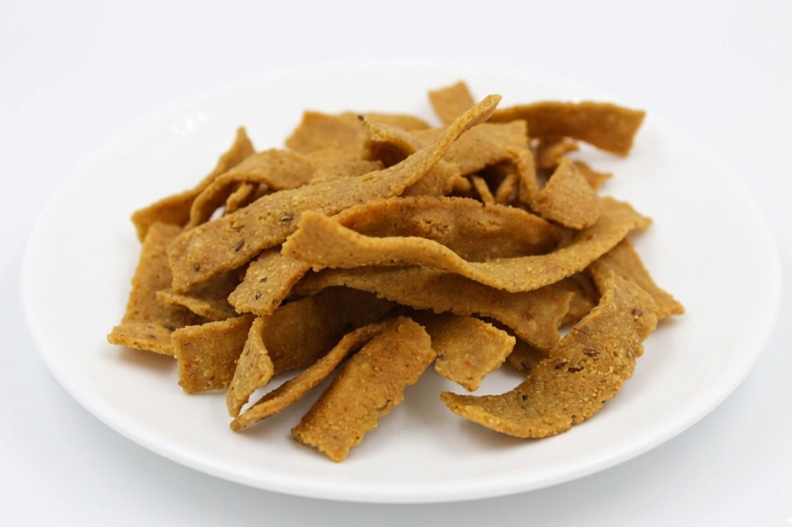 Mint Foxtail Millet Ribbon Murukku